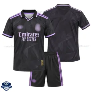 Real Madrid Black Special Edition Kids Cheap Football Kit 2026/27 - Overview