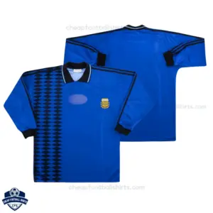 Retro Argentina Away Men Cheap Football Shirt 1994 Long Sleeve - Overview