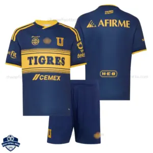 Tigres UANL Away Kids Cheap Football Kit 2026/27 - Overview