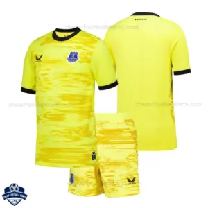 Everton Yellow Goalkeeper Kids Cheap Football Kit 2026/27 - Overview