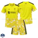 Liverpool Yellow Goalkeeper Kids Cheap Football Kit 2026/27- Overview